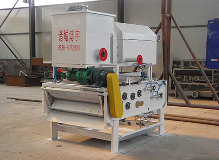 今日來認識一下，【轉鼓式濃縮脫水一體機】的基礎結構