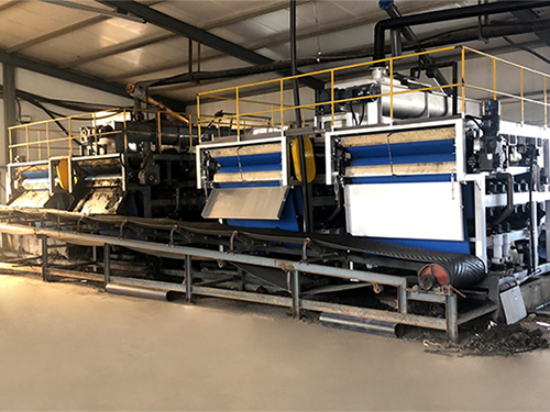 汙泥深度脫水機-東（dōng）營現場