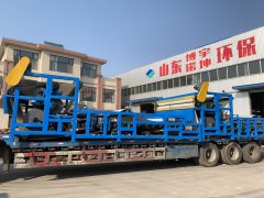 上海帶式濃（nóng）縮脫水一體機全自動加藥裝置發貨實（shí）