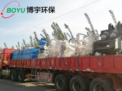 PAM加藥裝置、細砂回收機（jī）等發往濟寧
