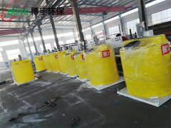 一批加藥裝置發往遼（liáo）寧某地