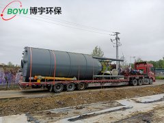 兩套石灰料倉發（fā）往壽光（guāng）市